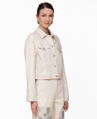 Women's Heart Inset Trucker Jacket