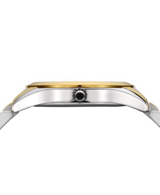 Women's Swiss Classic R Diamond Accent Two-Tone Stainless Steel Bracelet Watch 34mm