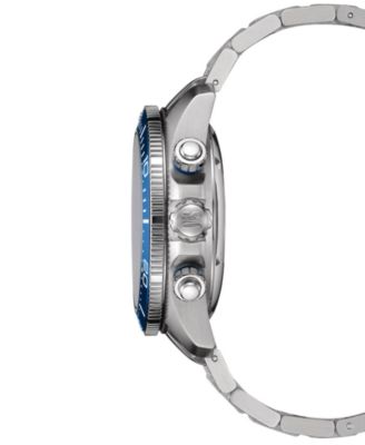 Men's Swiss Automatic Chronograph DS Action Stainless Steel Bracelet Watch 45mm