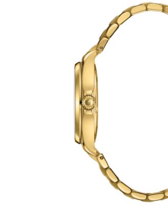Women's Swiss DS Action Diamond Accent Gold-Tone Stainless Steel Bracelet Watch 34mm