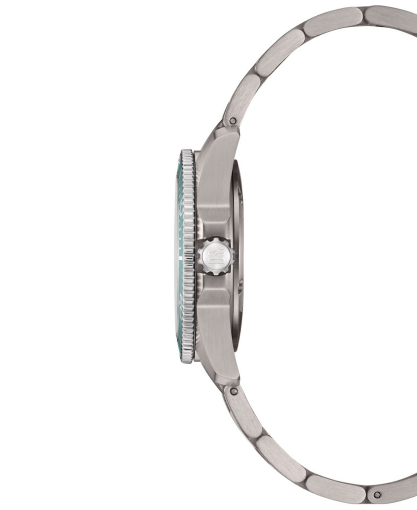 Женские часы Certina Swiss DS Action Silver-Tone Titanium Bracelet Watch 35mm — фото 3