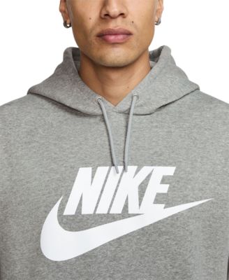 Men's Club Fleece Standard-Fit Logo-Print Hoodie 