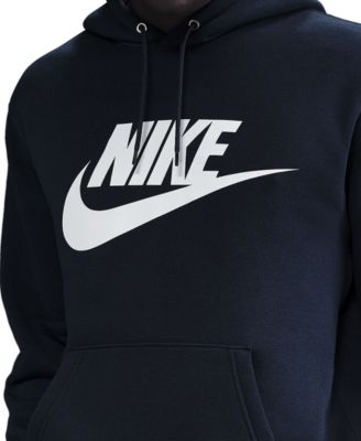 Men's Club Fleece Standard-Fit Logo-Print Hoodie 