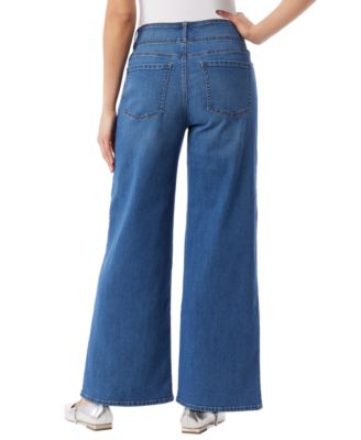 Women's Shape Effect Wide-Leg Jeans