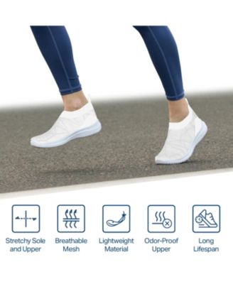 Women's Casual Slip On Sneakers with Breathable Mesh