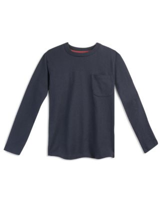 Kids Fair Trade Organic Cotton Long Sleeve Pocket T-Shirt