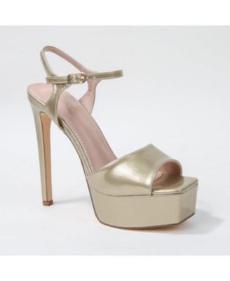 Genevieve Patent Platform Sandal