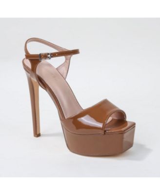 Genevieve Patent Platform Sandal