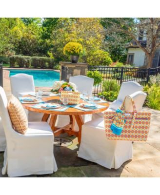 Patterned Quilted Tote Bag