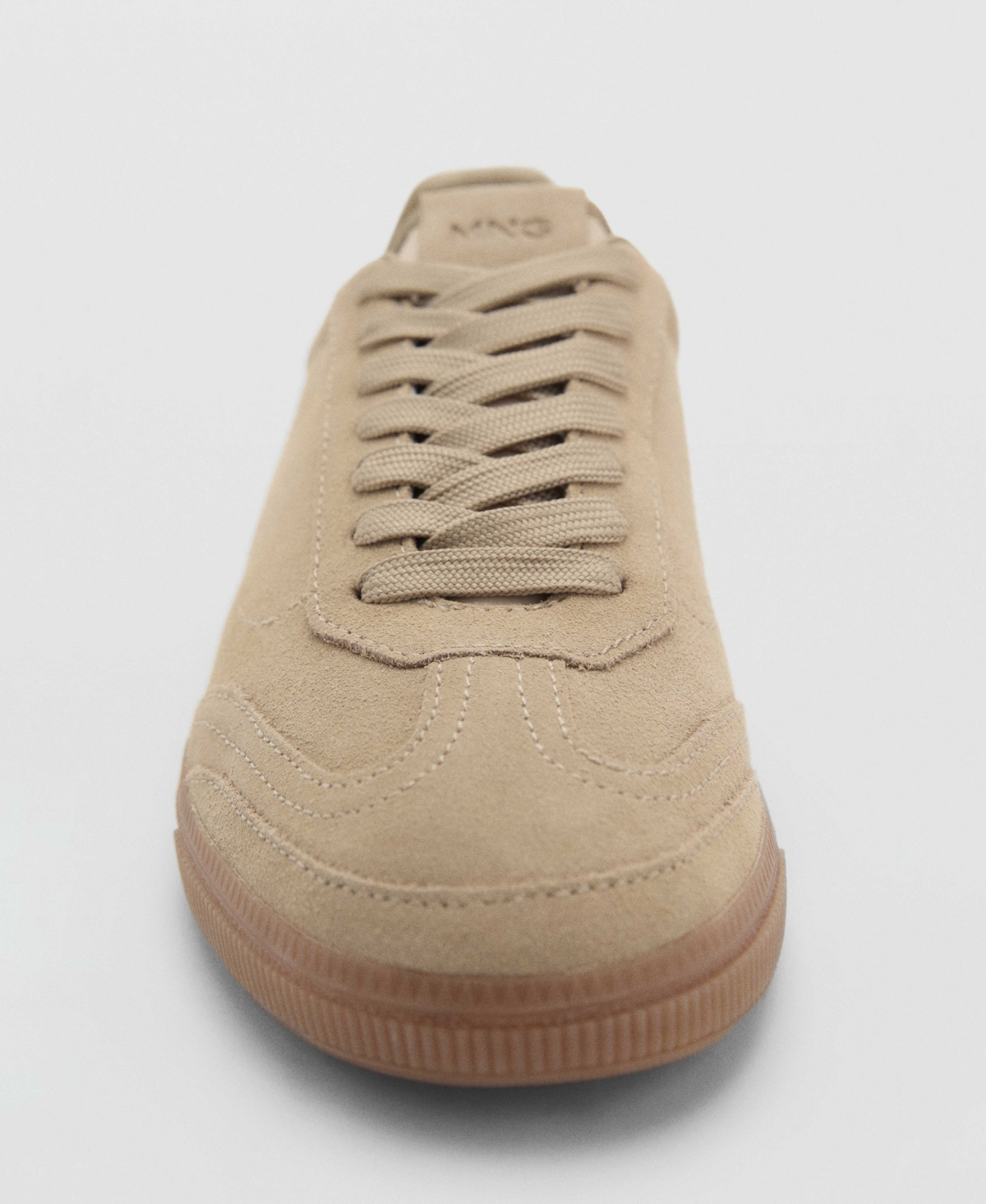 Mango Suede Sneakers Sand