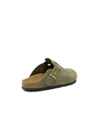 Stud Buckle Strap Clog