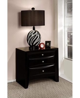 Three Drawer Nightstand – Sleek and Practical Bedroom Storage Piece