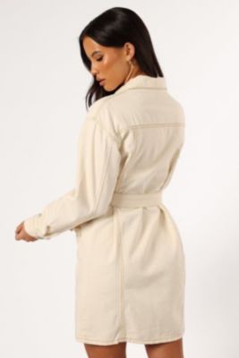 Women's Otto Long Sleeve Mini Denim Dress