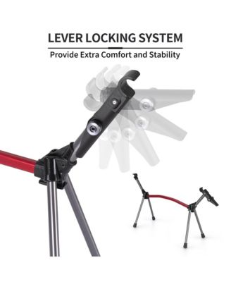 ArmyWild Folding Camping Cot, Height Adjustable Ultralight Backpacking Cot, Portable Camping Bed for Camping Hiking Travel Home