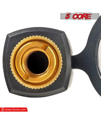 Microphone Clip Holder 2 Pieces with Screw Adapters 5/8 to 3/8 Inch