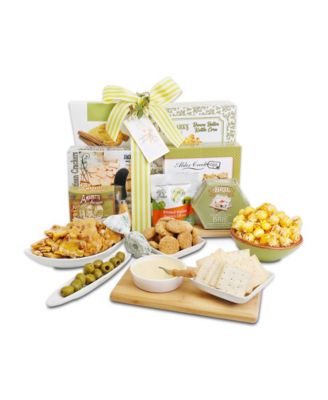 Alder Creek Gift Baskets - Sage Savory Cutting Board, 8 Pieces