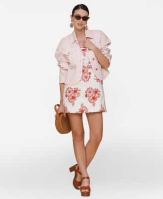 Women's Curved-Hem Shacket