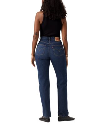 Women's 501 Curve High-Rise Straight-Leg Jeans
