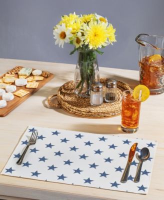 Denim Stars Premier Fabric Placemats, Set of 4