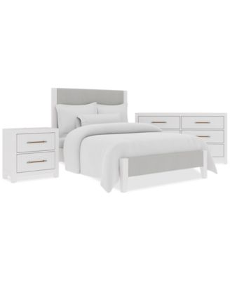 CLOSEOUT! Catriona 3pc Bedroom Set (Full Upholstered Bed, Dresser & 2-Drawer Nightstand), Created for Macy's