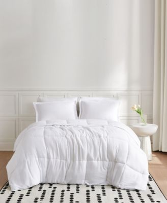 Truly Soft Garment Wash Solid Comforter Sets
