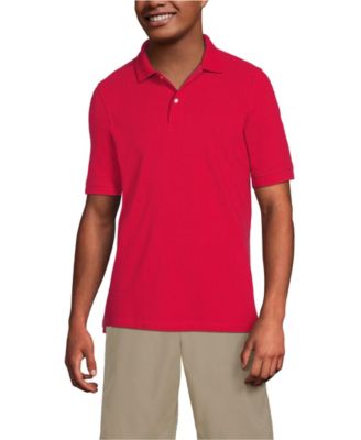 Men's Short Sleeve Mesh Polo Shirt