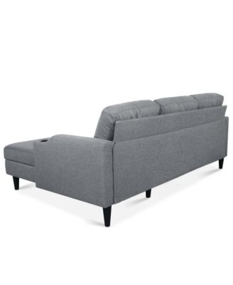 Streamdale Spacious and Comfortable Modern Sofa with Built-In Storage and Adjustable Leg Rest