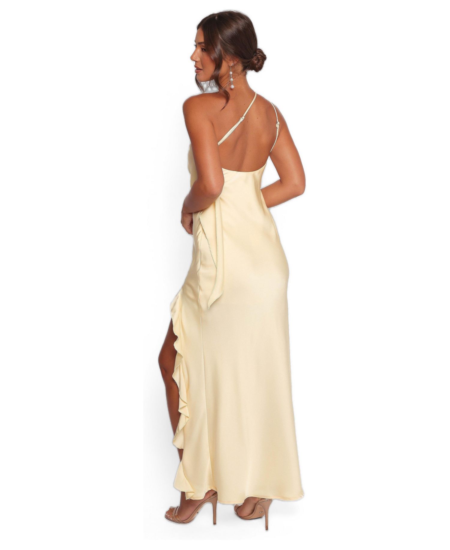 Women's Aila Rosette One Shoulder Dress