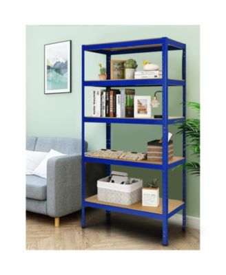 71 inch Heavy Duty Steel Adjustable 5 Level Storage Shelves
