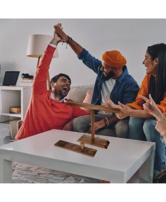 2 Player Wooden Ring Toss Game