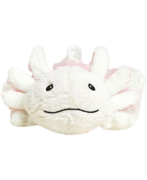 Детская мягкая игрушка Warmies Axolotl 13" Microwavable Weighted Lavender-Scented Plush, цвет: Белый