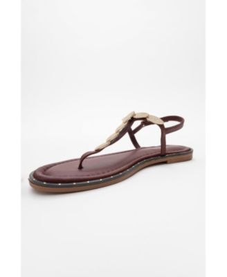 Marea Leather Flat Sandal (Women)