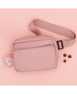 3-in-1 Crossbody Dog Walk Bag with Matching Planet-Safe Dog Poop Bags