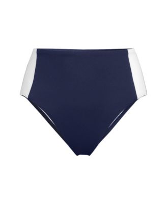 Women's Seamed High Waisted Bikini Bottoms