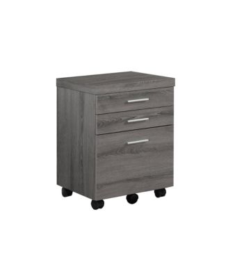 3-Drawer Filing Cabinet with Metal Handles