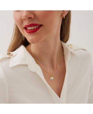 Sterling Silver Evil Eye Eyelash Necklace