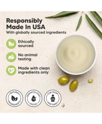 Organic Nipple Butter, Natural Nipple Cream Safe for Breastfeeding Moms, 2oz