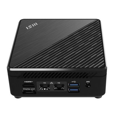 Cubi N ADL-021US Mini Desktop Computer, Intel Celeron N100 1.8GHz, 4GB RAM, 128GB SSD, Windows 11 Pro, Black