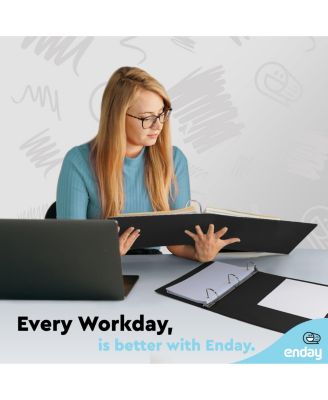 3-Ring Binder with Clear View Cover and 2 Inside Pockets – Heavy Duty Durable Binder for School Supplies, Office Organization, or Home Use – Colored Binder for Documents, Notes, Reports, and More