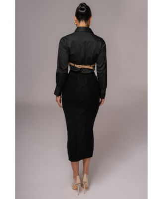 Women's Merine Knit Midi Skirt