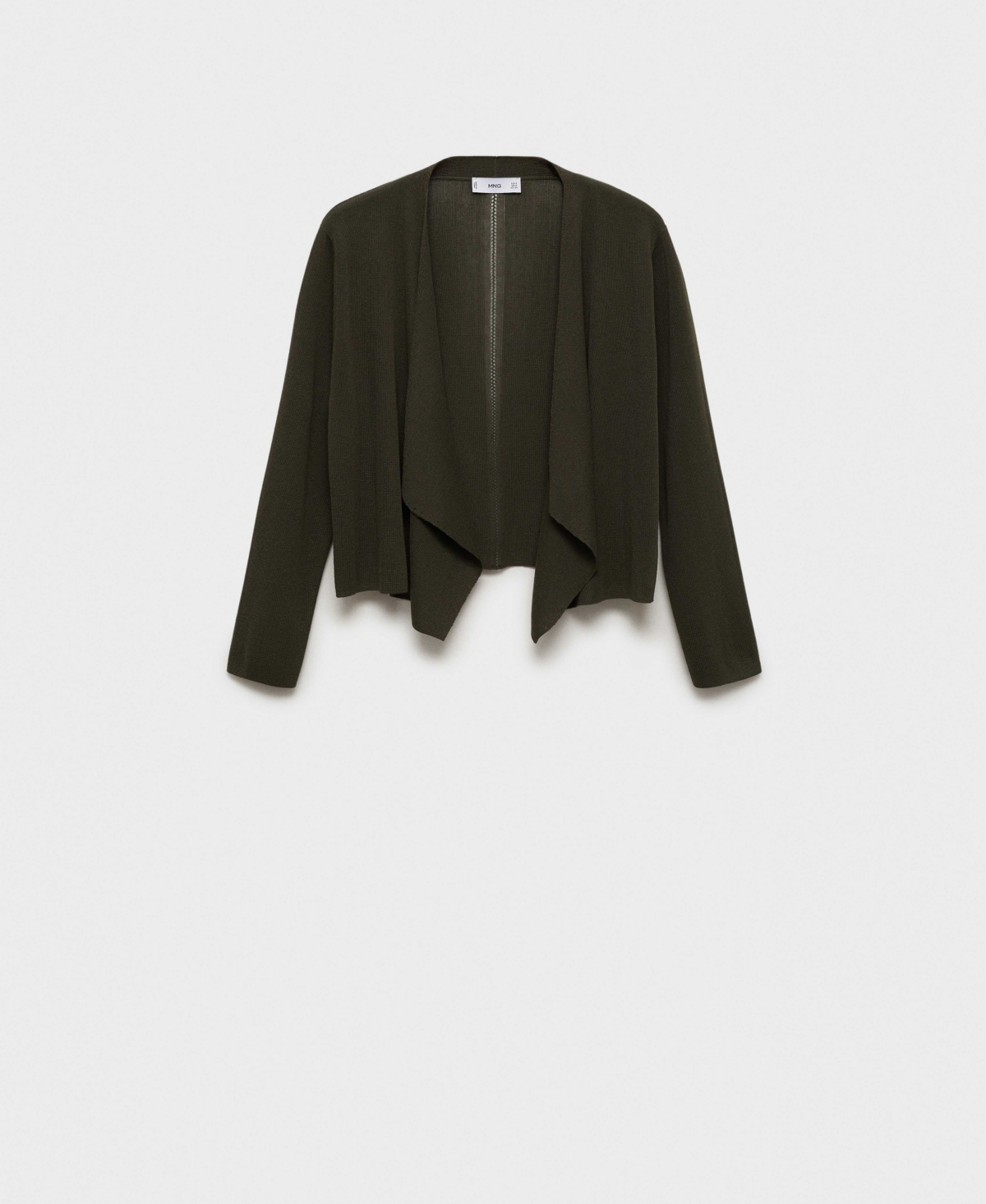 Mango Women's Knitted Cropped Cardigan