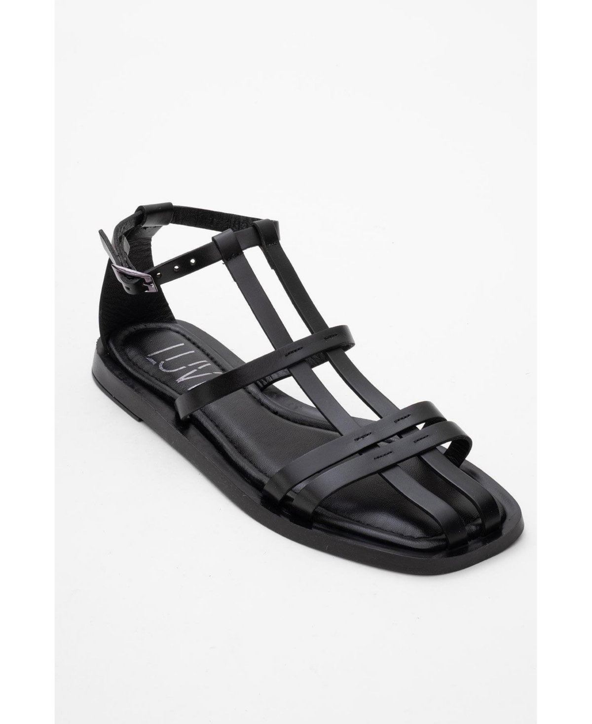 Odeil Leather Sandal (Women) - Cognac brown leather