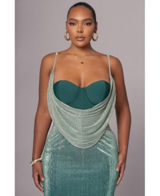 Women's Dusk Shimmery Nights Maxi Dress