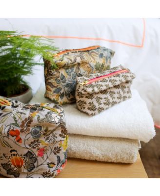 Brocart Decoratif Sepia Medium Toiletry Bag