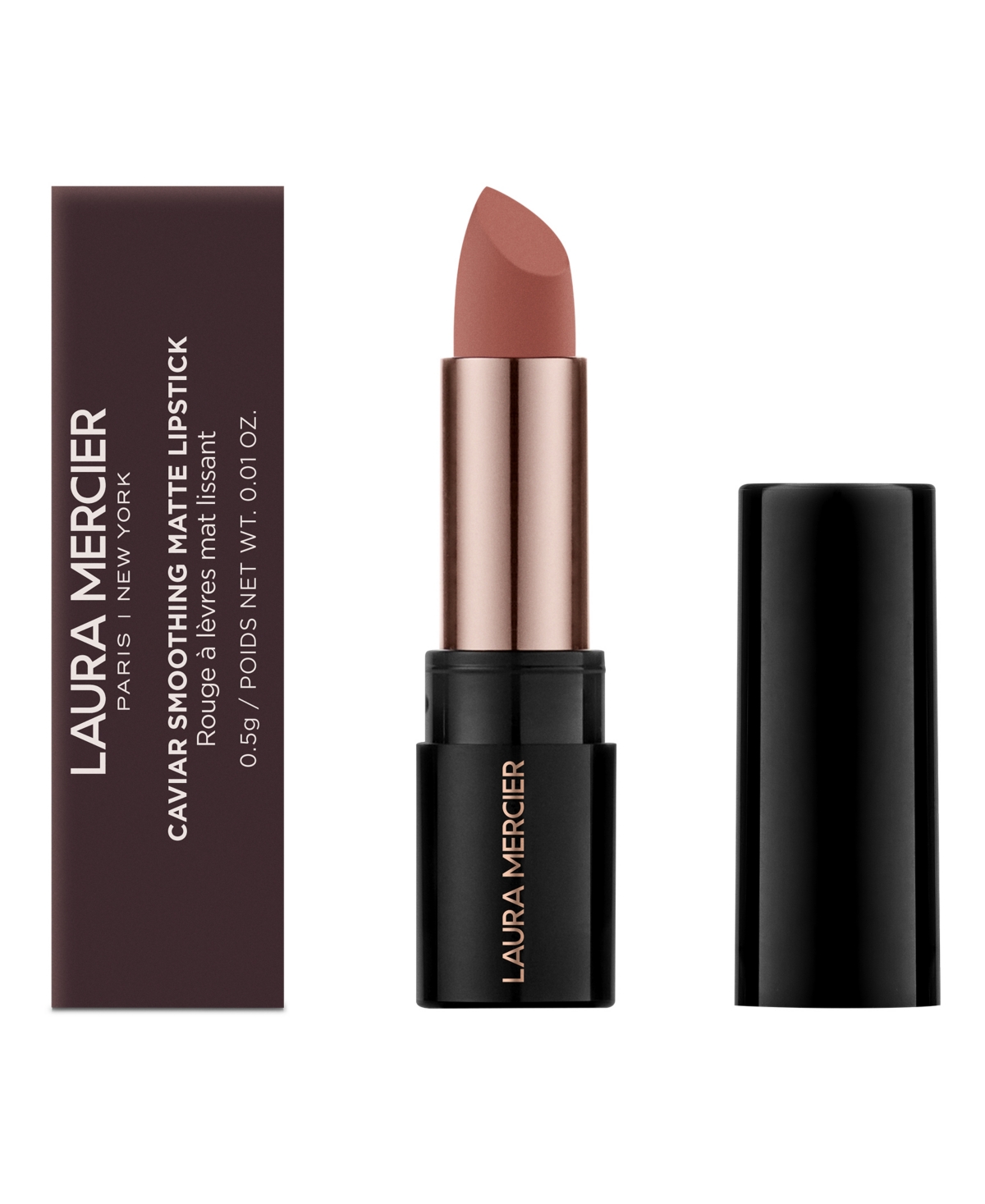 Free Caviar Matte Lipstick deluxe sample with any $50 Laura Mercier purchase - Deluxe Sample in Shade 610 Blush Chenill