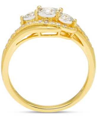 Diamond Ring (1/2 ct. t.w.) in 10k Yellow Gold