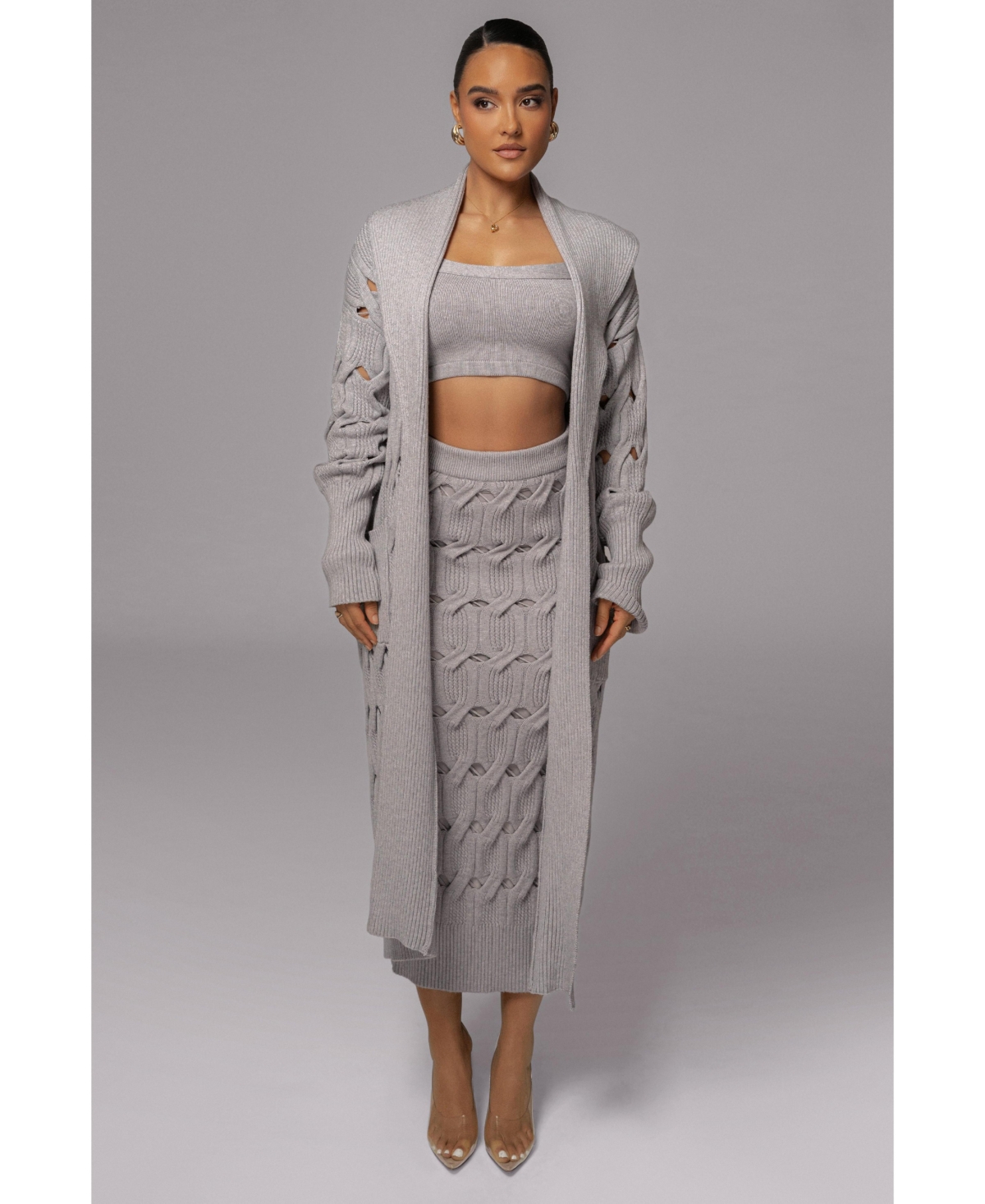 Women's Brixton Knit Cardigan - Beige