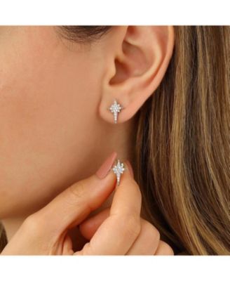 Northern Star Sterling Silver Stud Earring