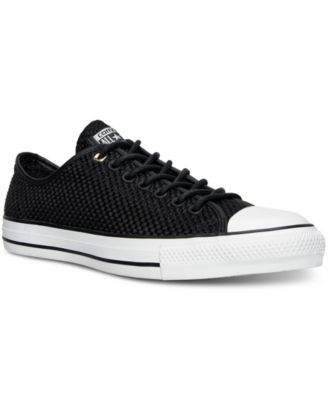 Converse - Men's Chuck Taylor All Star Ox Amp Cloth Casual Sneakers