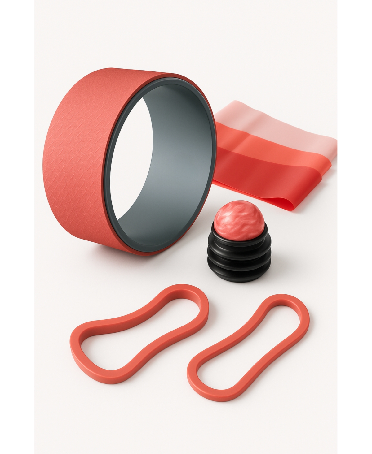 6 in 1 Stretch & Recovery Set - Orange